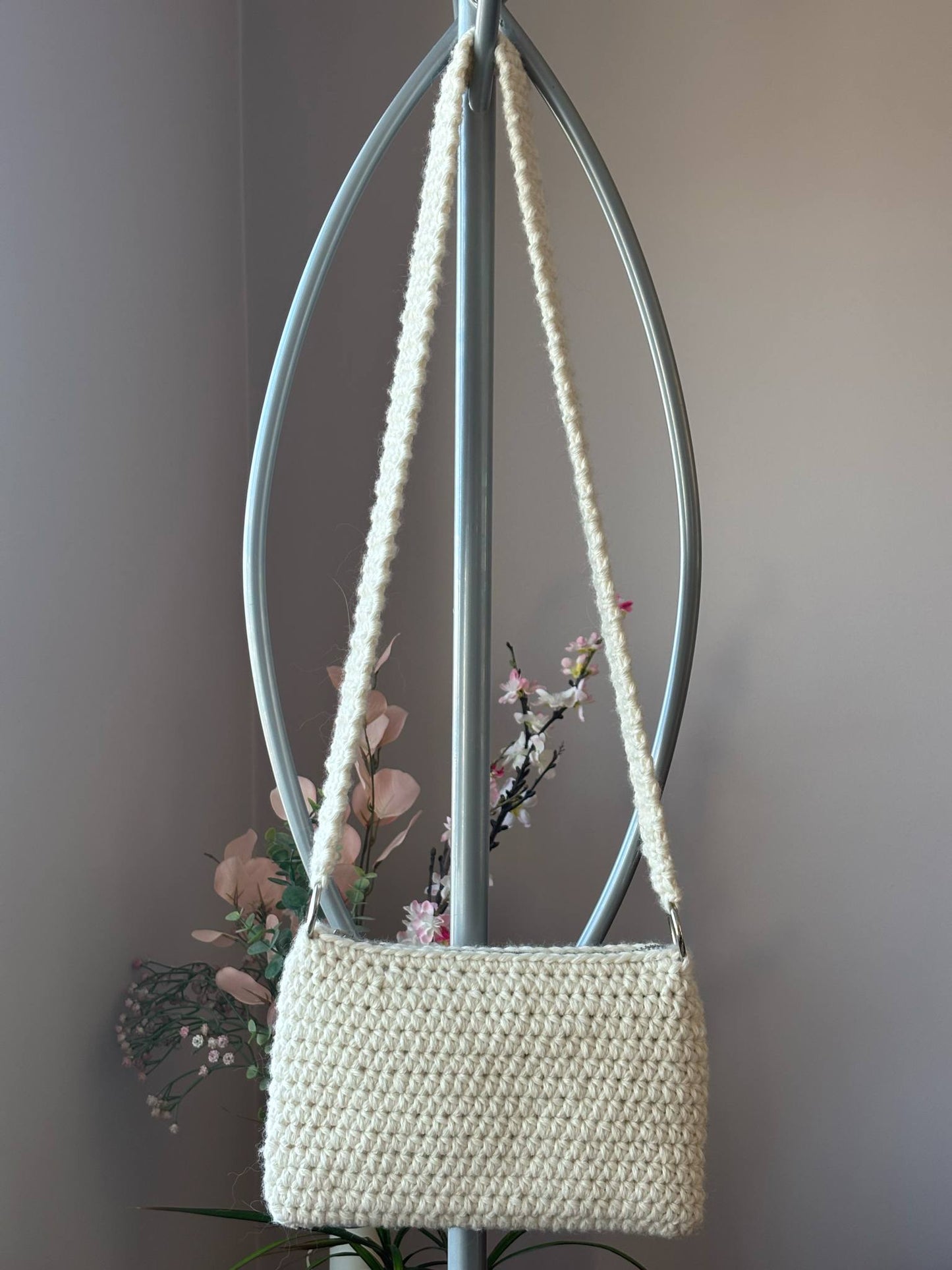 Veski úr spuna- Hvítt