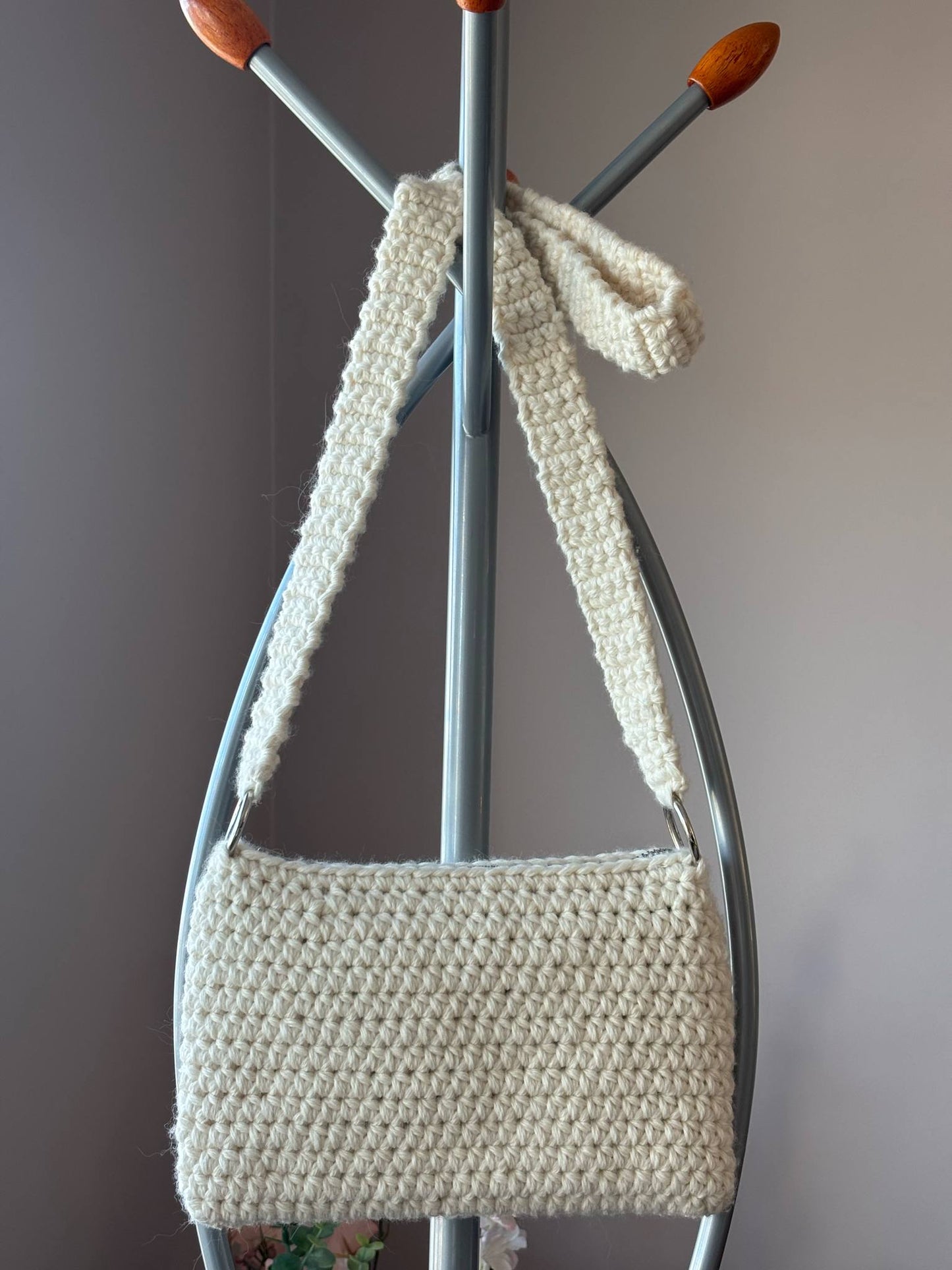 Veski úr spuna- Hvítt